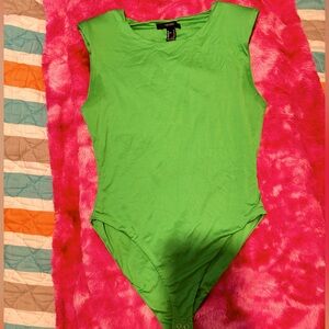 It’s a green bodysuit from Forever 21 size M!